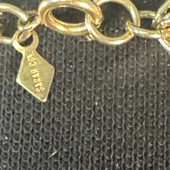 Sarah Coventry Vintage Gold Tone Multi-Strand Chain Necklace Layered Design - Picture 4 of 4